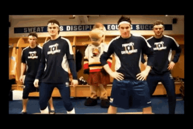 Barrie Colts Charlie Horse GIF - Barrie Colts Charlie Horse Dancing GIFs