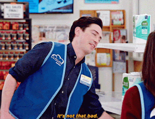Superstore Jonah Simms GIF - Superstore Jonah Simms Its Not That Bad GIFs