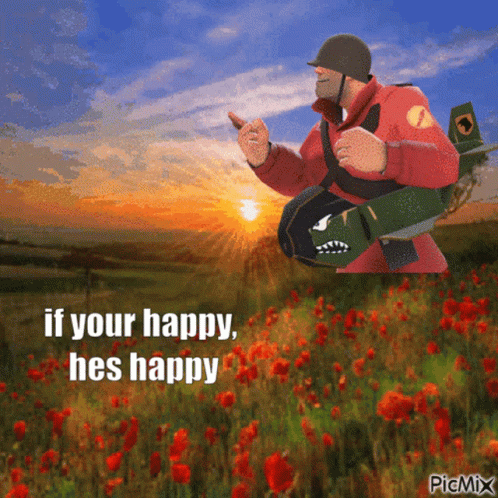 Soldier Tf2 Happiness GIF