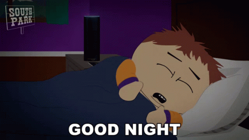 Good Night Eric Cartman GIF - Good Night Eric Cartman South Park GIFs