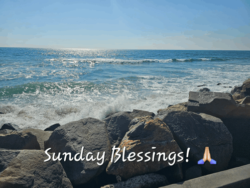 Sunday Blessings Ocean GIF - Sunday Blessings Ocean Blessings GIFs