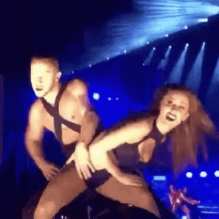 Britney Dancers GIF - Britney Dancers Slap GIFs