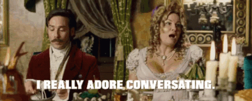 Austenland Adore GIF - Austenland Adore Conversation GIFs
