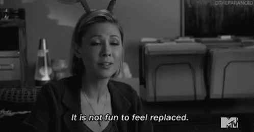 It Is Not Fun To Feel Replaced GIF - Its Not Fun Replaced Mtv GIFs