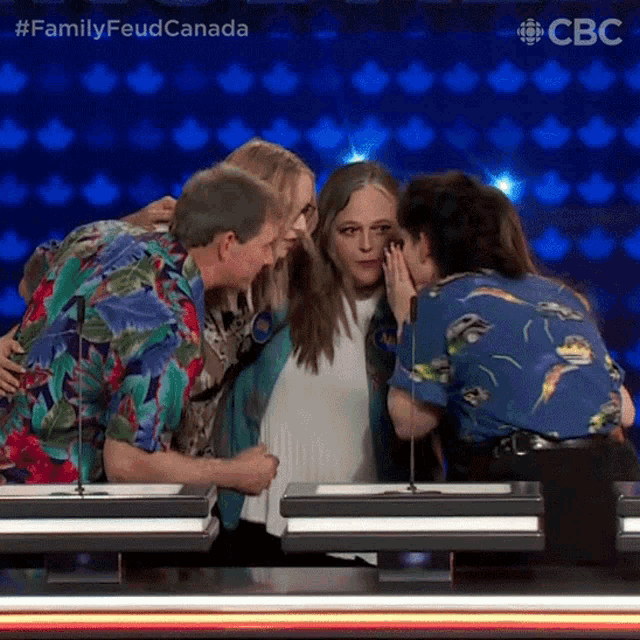Whispering Family Feud Canada GIF - Whispering Family Feud Canada Family Feud GIFs