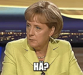 Angela Merkel: Hä? GIF - Angela Merkel Merkel Hä GIFs