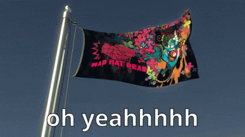 Mad Rat Dead Flag GIF - Mad Rat Dead Flag Wave GIFs