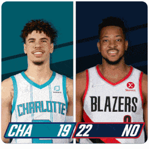 Charlotte Hornets (19) Vs. New Orleans Pelicans (22) First-second Period Break GIF - Nba Basketball Nba 2021 GIFs