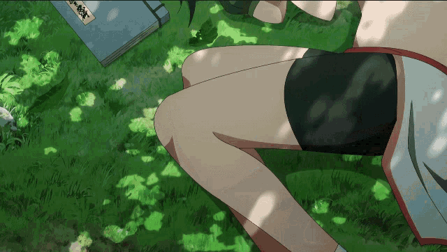 Anime Sleep Tsubaki GIF - Anime Sleep Tsubaki Ninja GIFs