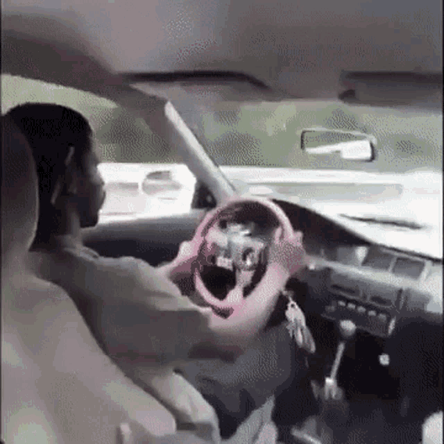 Driving Crash GIF - Driving Crash Head Out GIFs