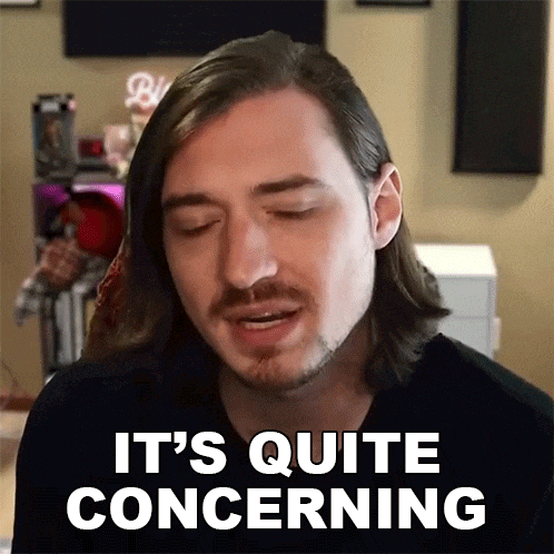 a man with long hair and a beard says it 's quite concerning ..