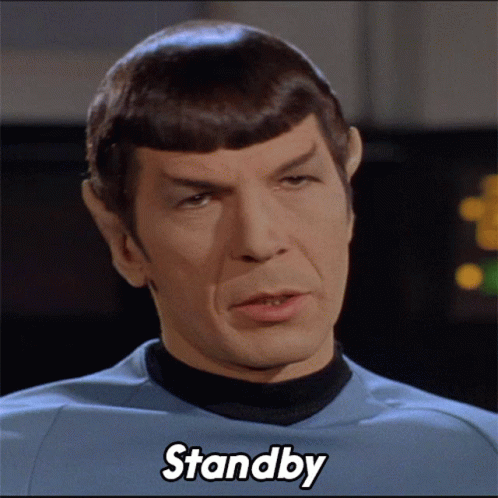 Standby Mr Spock GIF - Standby Mr Spock Henoch GIFs