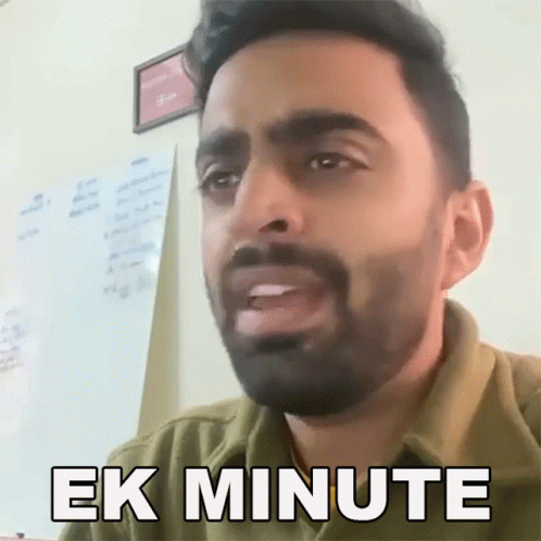 Ek Minute Rahul Dua GIF - Ek Minute Rahul Dua एकमिनट GIFs