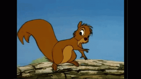 Sword In The Stone Squirrel GIF