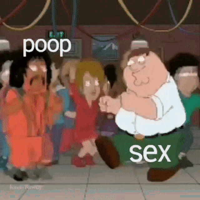 Poop Sex Family Guy GIF - Poop Sex Family Guy Dancing GIFs