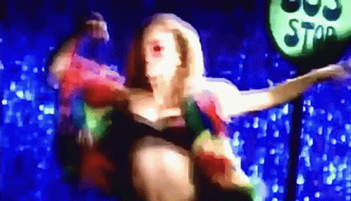 Kylie Minogue Dancing GIF - Kylie Minogue Dancing Bus Stop GIFs