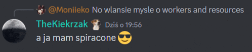 a screenshot of a discord conversation between two people