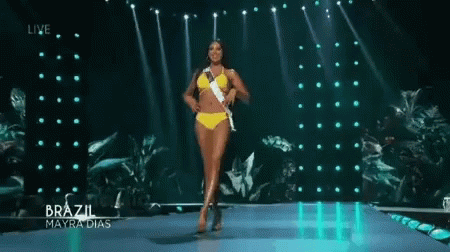 Miss Brazil Mayra Dias GIF - Miss Brazil Mayra Dias Miss Universe GIFs