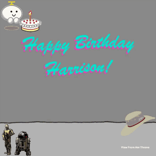 Harrison Ford Happy Birthday Harrison GIF - Harrison Ford Happy Birthday Harrison Birthday Harrison GIFs