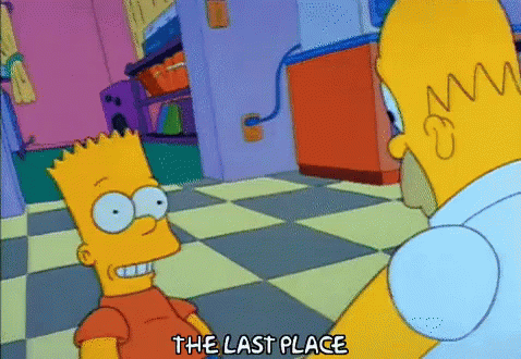 That Last Place GIF - Last Place The Last Place The Simpsons GIFs