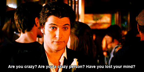 Are You Crazy? GIF - Happy Endings Pete Have You Lost Your Mind GIFs