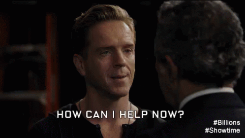 Hold This For Me. GIF - Damian Lewis Bobby Axelrod How Can I Help GIFs