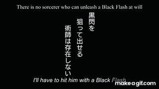 i 'll have to hit him with a black flash make a gif.com .