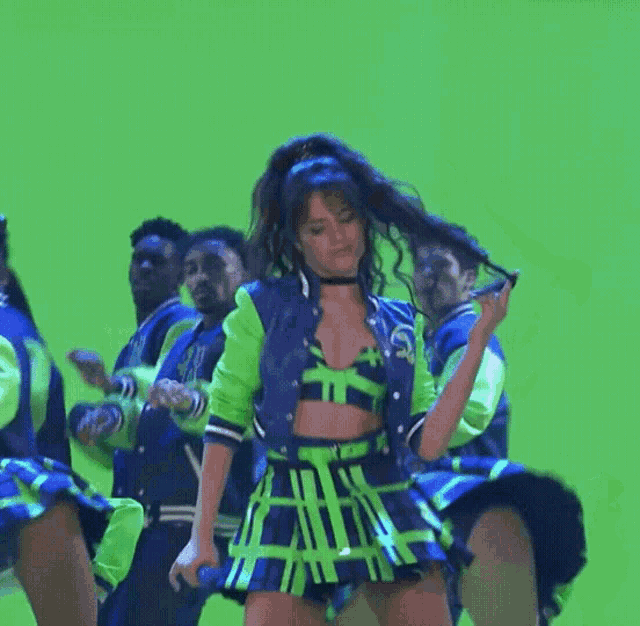 Camila Cabello Dancing GIF - Camila Cabello Dancing Twirl Hair GIFs