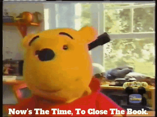 The Book Of Pooh Pooh GIF - The Book Of Pooh Pooh Nows The Time GIFs