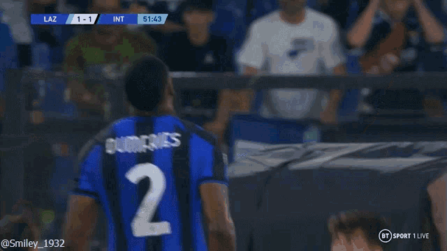 Inter Inter Milan GIF - Inter Inter Milan Denzel Dumfries GIFs