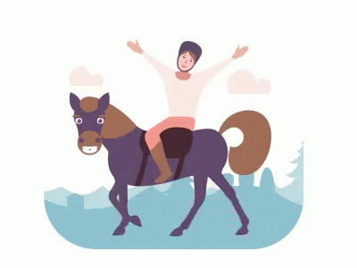 Horse Horse Back Riding GIF - Horse Horse Back Riding Yay GIFs
