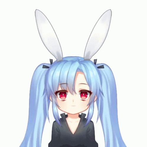 Anime Bunny Ears GIF - Anime Bunny Ears Cute GIFs