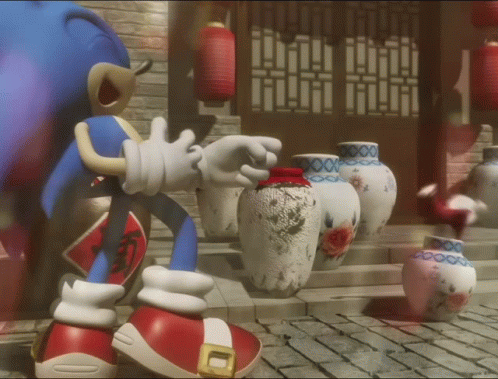 Sonic Chip GIF - Sonic Chip Laugh GIFs