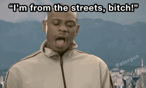 Dave Chappelle Streets GIF - Dave Chappelle Streets Dont Mess With Me GIFs