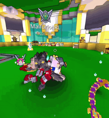 a video game with the name malifurion rl on the screen