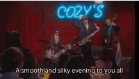 Parks And Rec Smooth And Silky Evening To You GIF - Parks And Rec Smooth And Silky Evening To You Band GIFs