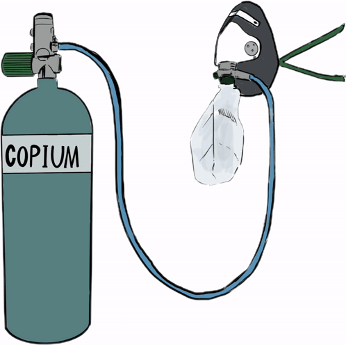 Copium Gas Sticker (Copium Gas Meme): Descubre e comparte GIF