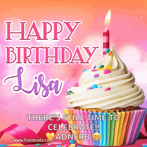 Happy Birthday Happy Birthday Lisa GIF - Happy Birthday Happy Birthday Lisa Celebration GIFs