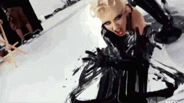 Christina Aguilera Scare GIF - Christina Aguilera Scare Scary Face GIFs