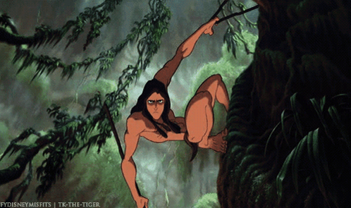 Tarzan Spear GIF - Tarzan Spear Jungle GIFs