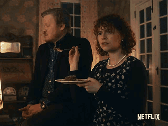 Have Some Cake Jessie Buckley GIF - Have Some Cake Jessie Buckley Cindy GIFs