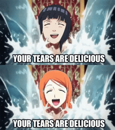 Bleach Naruto GIF - Bleach Naruto Your Tears Are Delicious GIFs