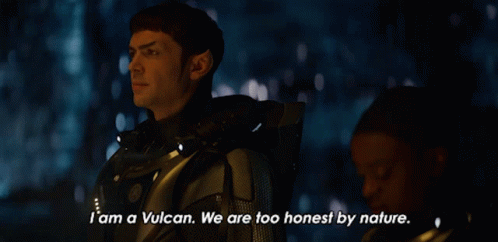 I Am A Vulcan We Are Too Honest By Nature Spock GIF - I Am A Vulcan We Are Too Honest By Nature Spock Ethan Peck GIFs