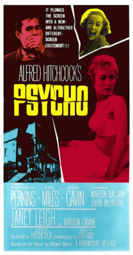 Psycho Movie Poster GIF - Psycho Movie Poster GIFs