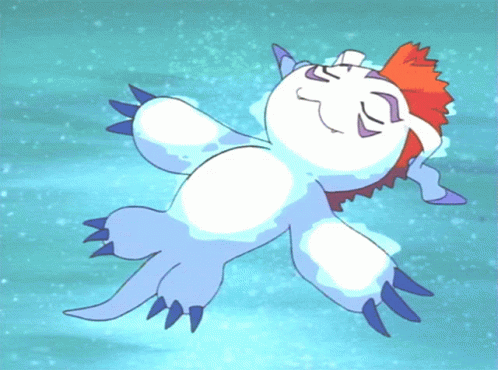 Digimon Relaxing GIF - Digimon Relaxing Water GIFs
