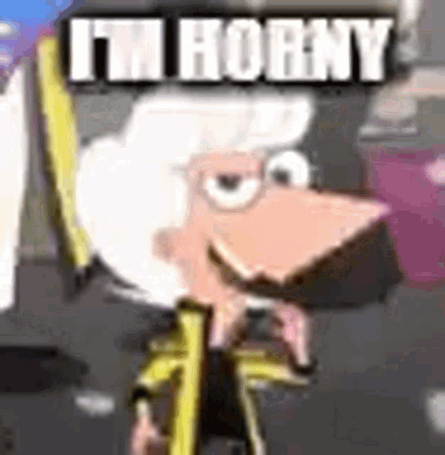 Horny Im Horny GIF - Horny Im Horny Phineas GIFs