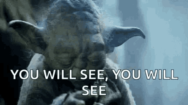 You Will See Baby Yoda GIF - You Will See Baby Yoda Star Wars GIFs
