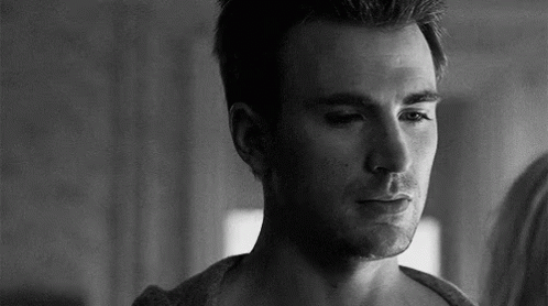 Chris Evans Stare GIF - Chris Evans Stare Look Down GIFs
