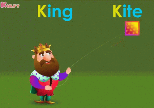 K For King King GIF - K For King King Kite GIFs