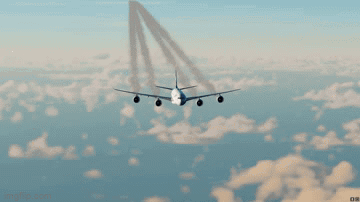 A340 Flyby GIF - A340 Flyby GIFs